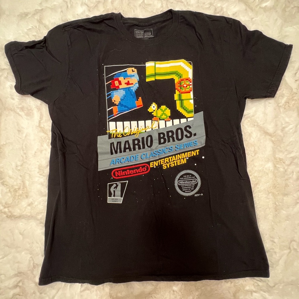 Mario Bros unisex t-shirt, XL